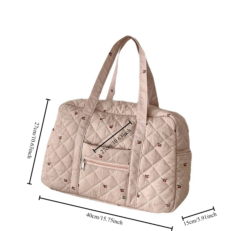 New Trendy Autumn Winter Niche Single Shoulder Handbag Japanese Cute Girl Mommy Bag Casual Large Capacity Lightweight Travel Bag