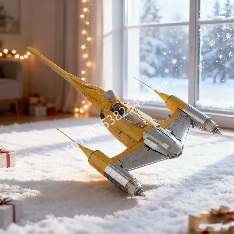 

1170pcs MOC UCS Starfighter N 1 Star Battle Model Building Blocks Construction DIY Idea Brick Christmas Gifts Kids Toy Birthday