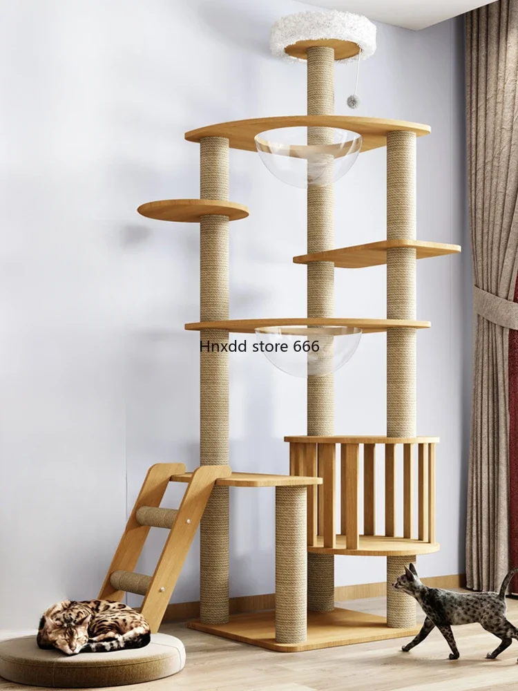 Cat climbing frame Space capsule occupies a small sky pillar Cat climbing frame