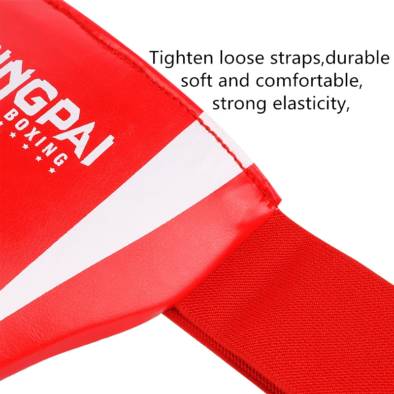 Red Thicken Adult Male Kids Sanda Crotch Guard Taekwondo MMA Groin Protector Kick Boxing Penis Protection Guard Men Jockstrap