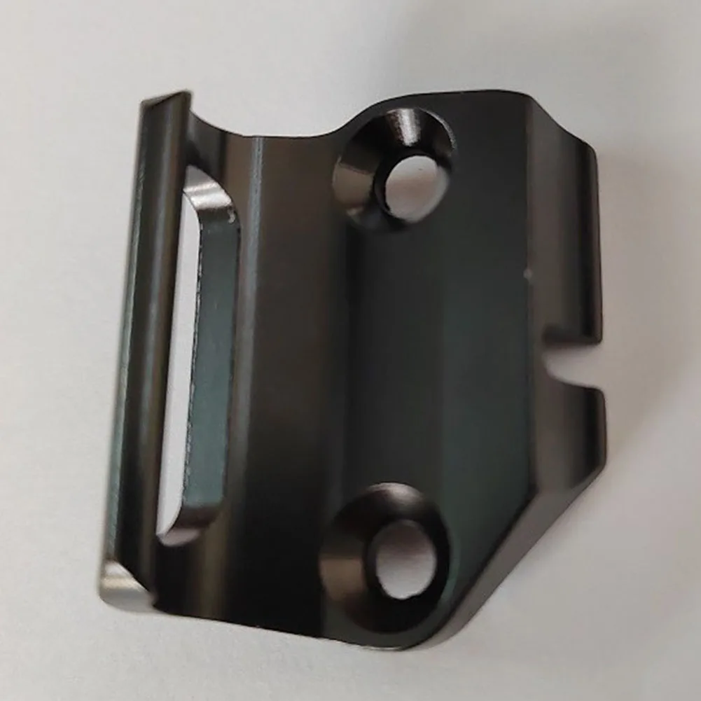 Para mantenimiento de bicicletas, colgador de aleación de aluminio CNC negro, gancho protector para marco de bicicleta, gancho trasero para bicicleta Alubike