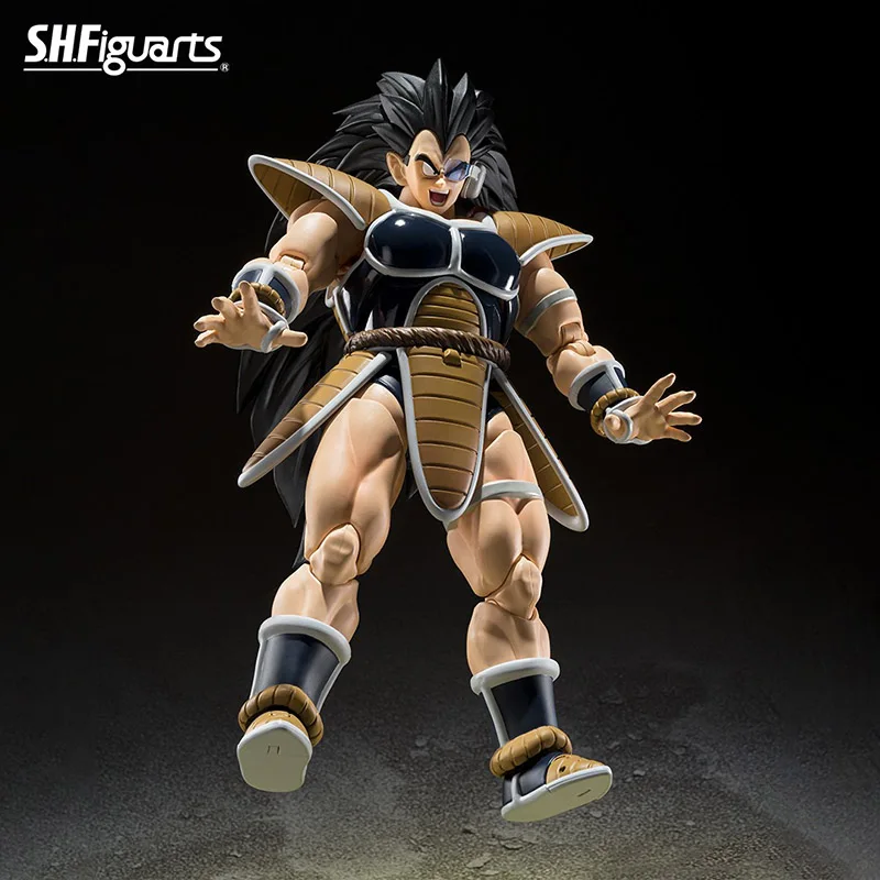 Original Bandai S.H.FiguartsDragon Ball Z Raditz And Gohan Action Figures SDCC 2023 Exclusive Edition Boxed Model Collection Toy