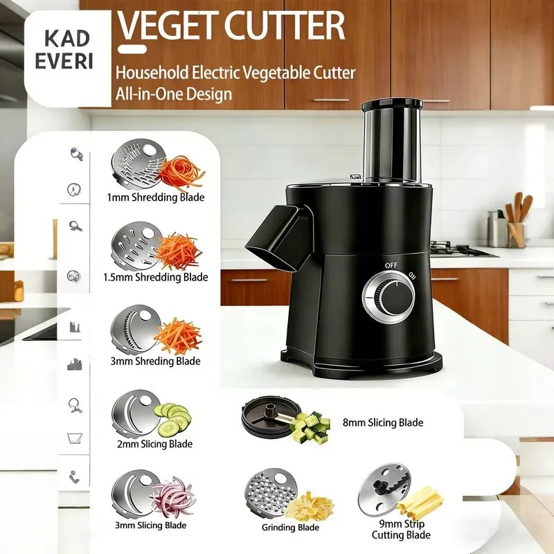Elevate your kitchen experience with our premium Cross-border automatic salad machine, a versatile appliance designed to