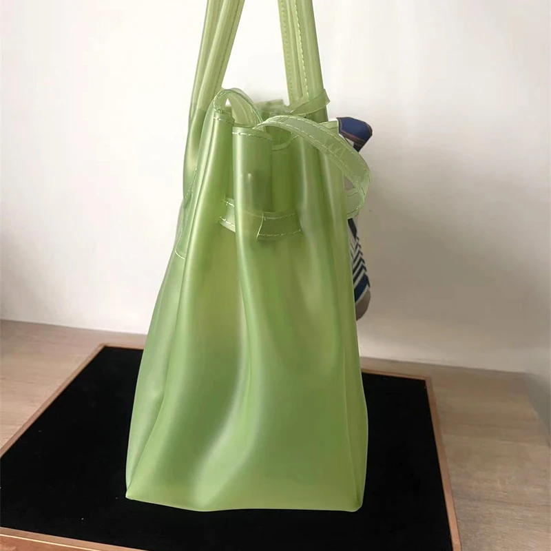 WGSTART Casual Large Capacity New Handbags for Woman 2026 Summer Candy Color Bags Water Resistant Daily Use Tote Shoulder Bag