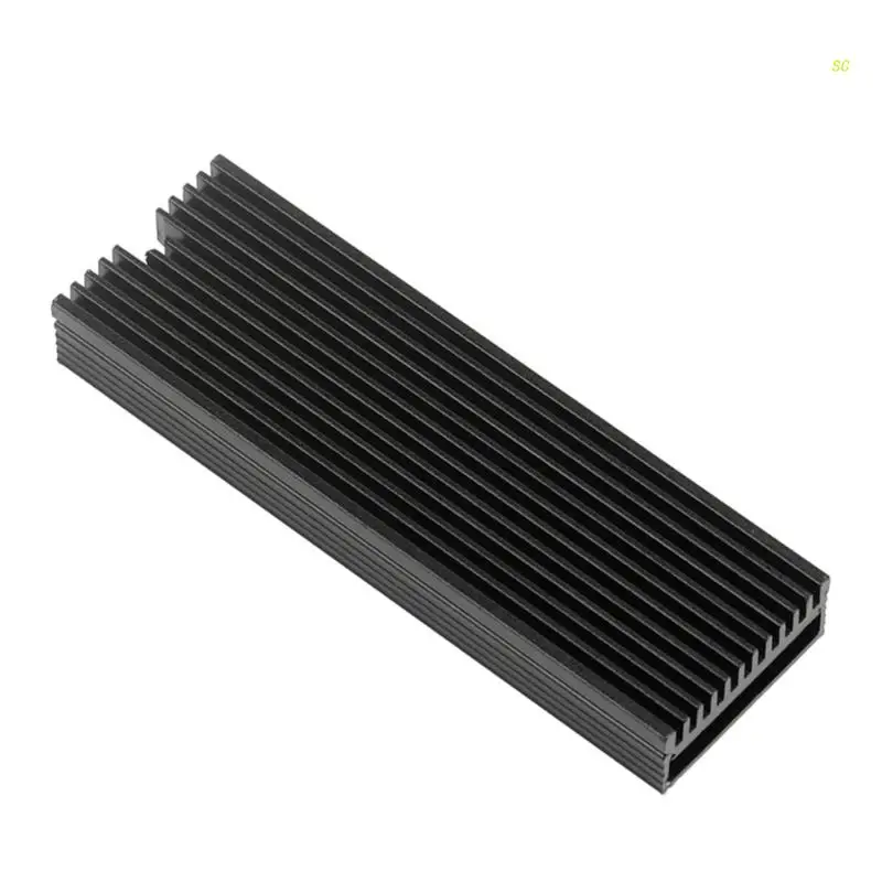 Pendingin M2 Heatsink SSD performa tinggi untuk M2 2280 SSD NVMe Heatsink aluminium dengan peredam panas bantalan termal silikon