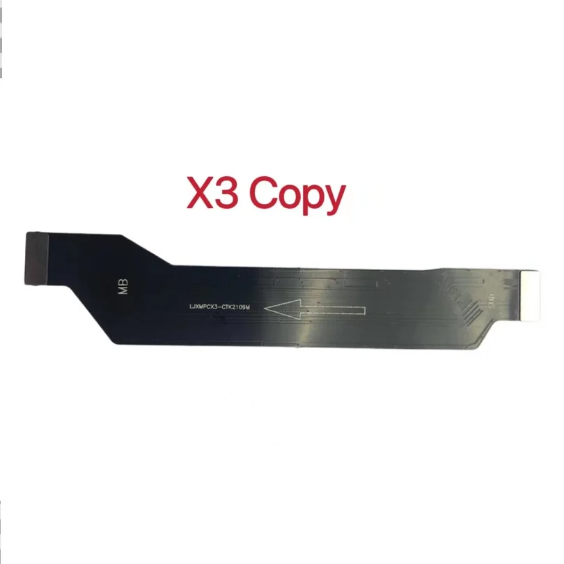 For Xiaomi POCO X3 Main Board Mainboard Motherboard Connect Usb Charge Flex Cable Replacement Parts