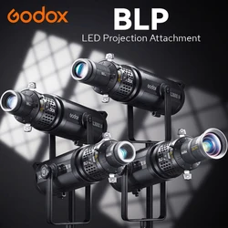 Godox BLP LED Projection Attachment Photography Light Condenser Bowens Mount Art Special Effects Shaped Beam Light Cylinder