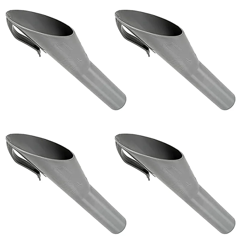 A04E-4Pcs Fuel Tank Funnel Tube Adaptor Spout 1833948 1782177 2050651 8U5A17B068BB For Ford F150 Focus Mondeo Galaxy