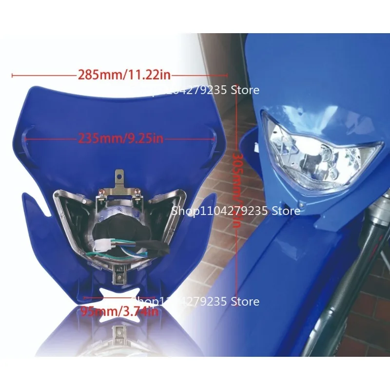 Suitable for Motorcycle Modification Accessories Front Headlights Headlight Fairing