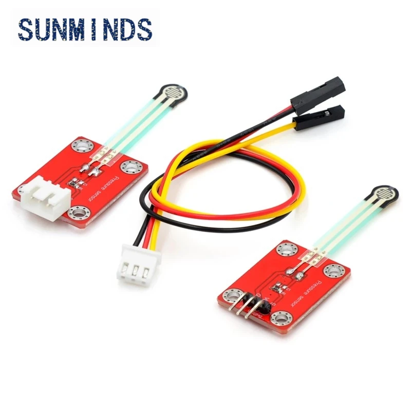 1Pcs High Precision Resistive Thin Film Pressure Sensor Module DIY Test PCB Board For Arduino / Raspberry pie Microbit