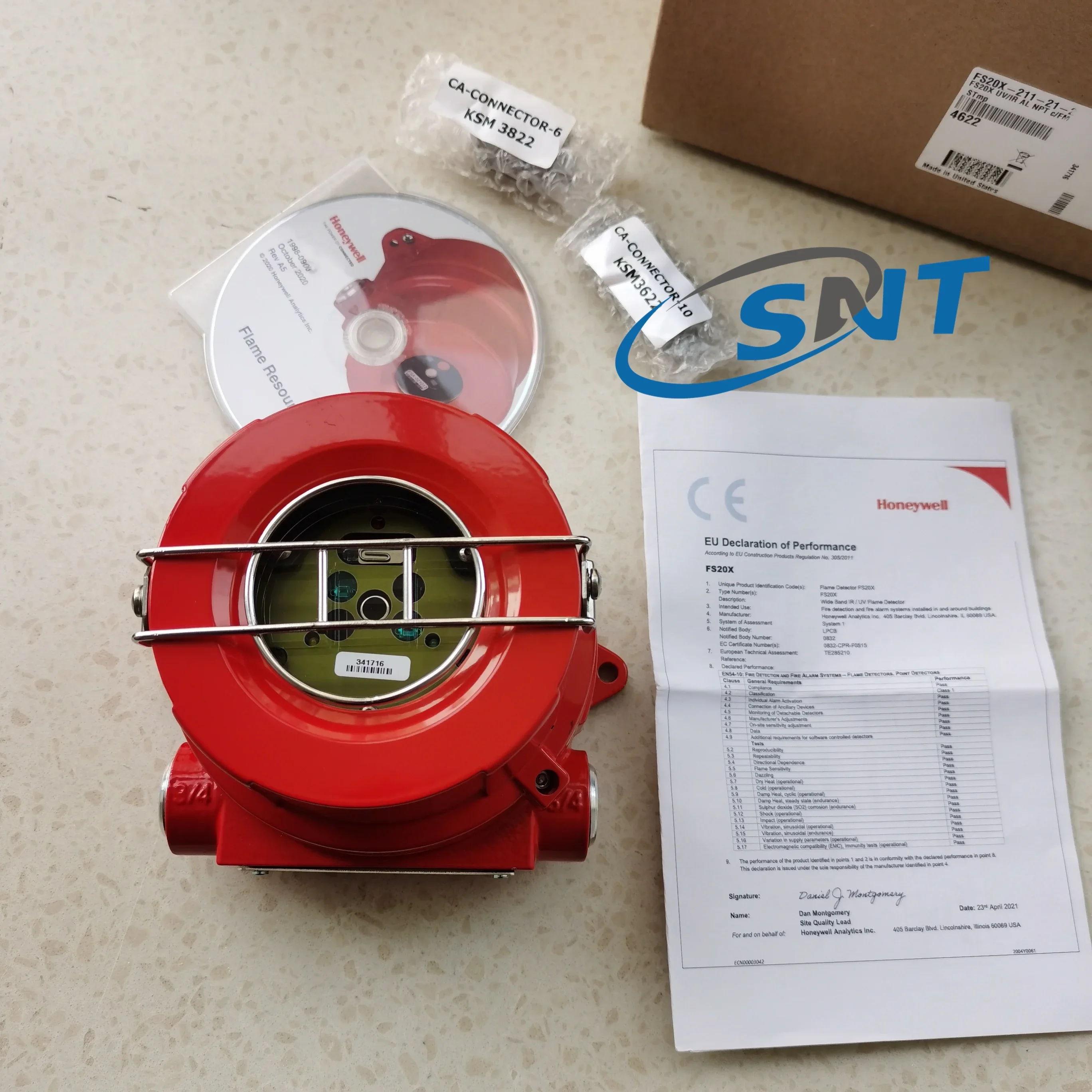 2025/Good price Honeywell FS20X Fire detector flame detector Fire Sentry FS20X Multi-Spectrum IR/IR/UV Flame Detector