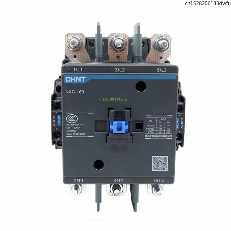CHINT NXC AC Contactor 380V 220V Voltage NXC-120 120A 160A 185A 225A 265A 330A 400A 500A 630A Three Phase With 2NO 2NC Auxiliary
