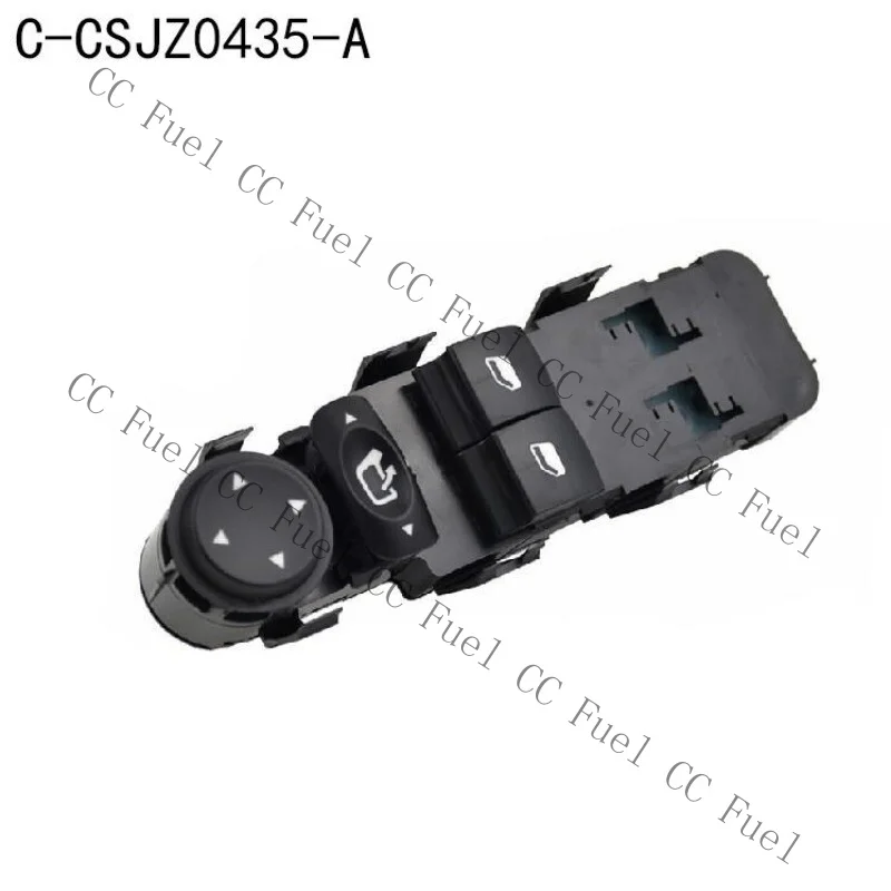 C+ Left Drive Power Window Control Lifter Switch For 2004-2010 Citroën C4 6554.HE