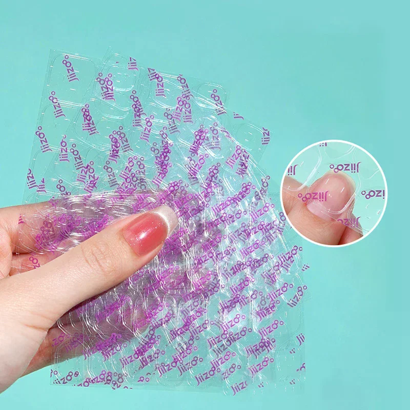 240/300pcs Double Sided Adhesive Glue Sticker Sticky Tape Nail Glue For Fake Designs False Nails Art Tips Acrylic Manicure