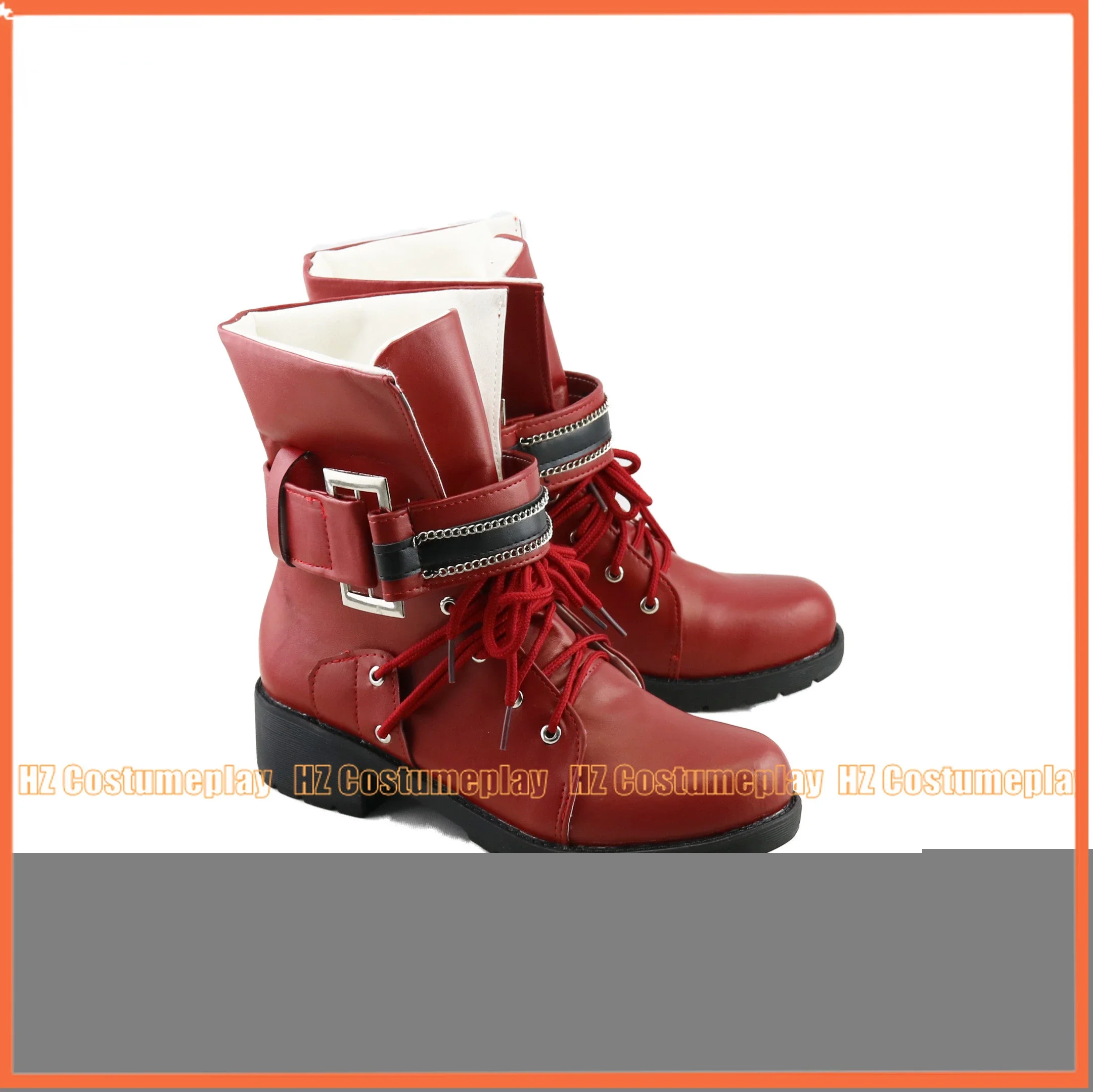 Game Final Fantasy Tifa Cosplay Shoes Custom Made Boots