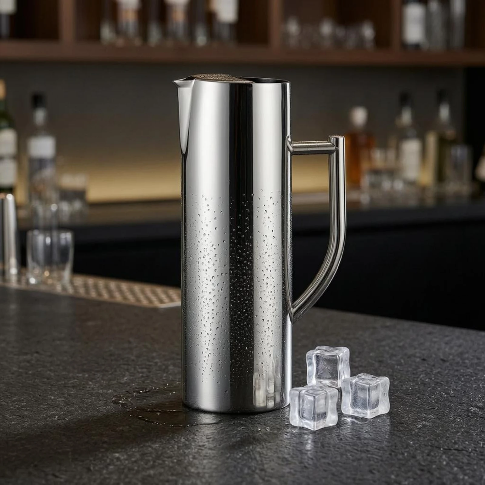 Stainless Steel Pitcher Mirror - đánh giá và giá Pour Spout Pitcher