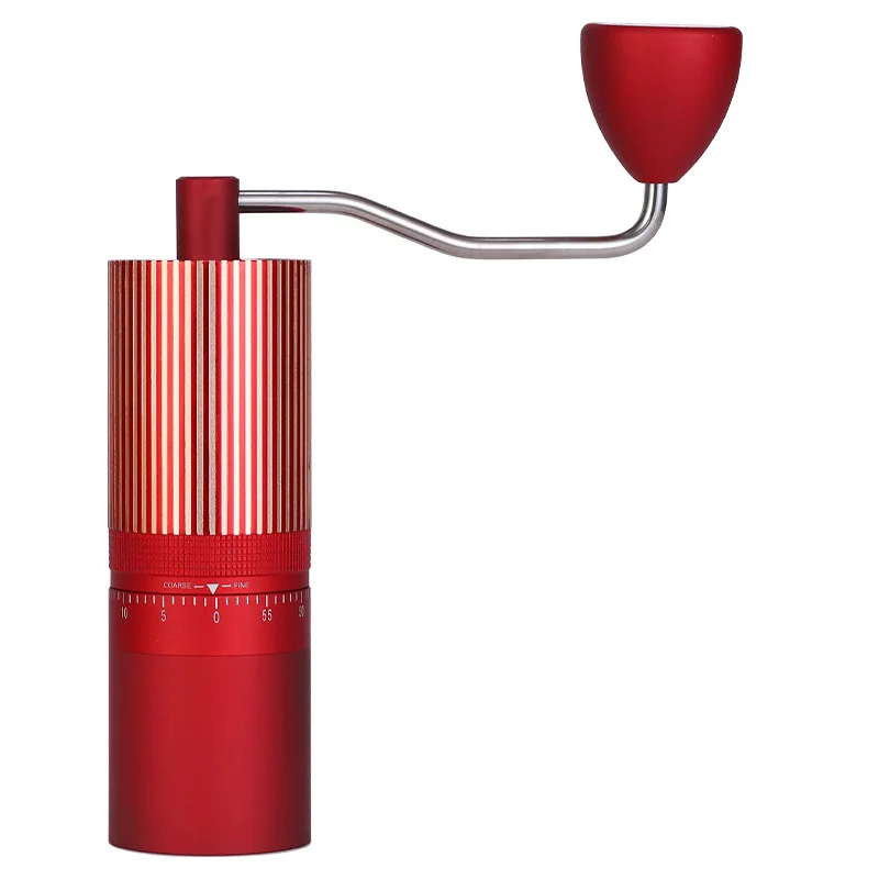 

2025 Upgraded Manual Coffee Grinder 48MM Stainless Steel Cone Burr Espresso Compatible Portable Kitchen Coffee Making Tool