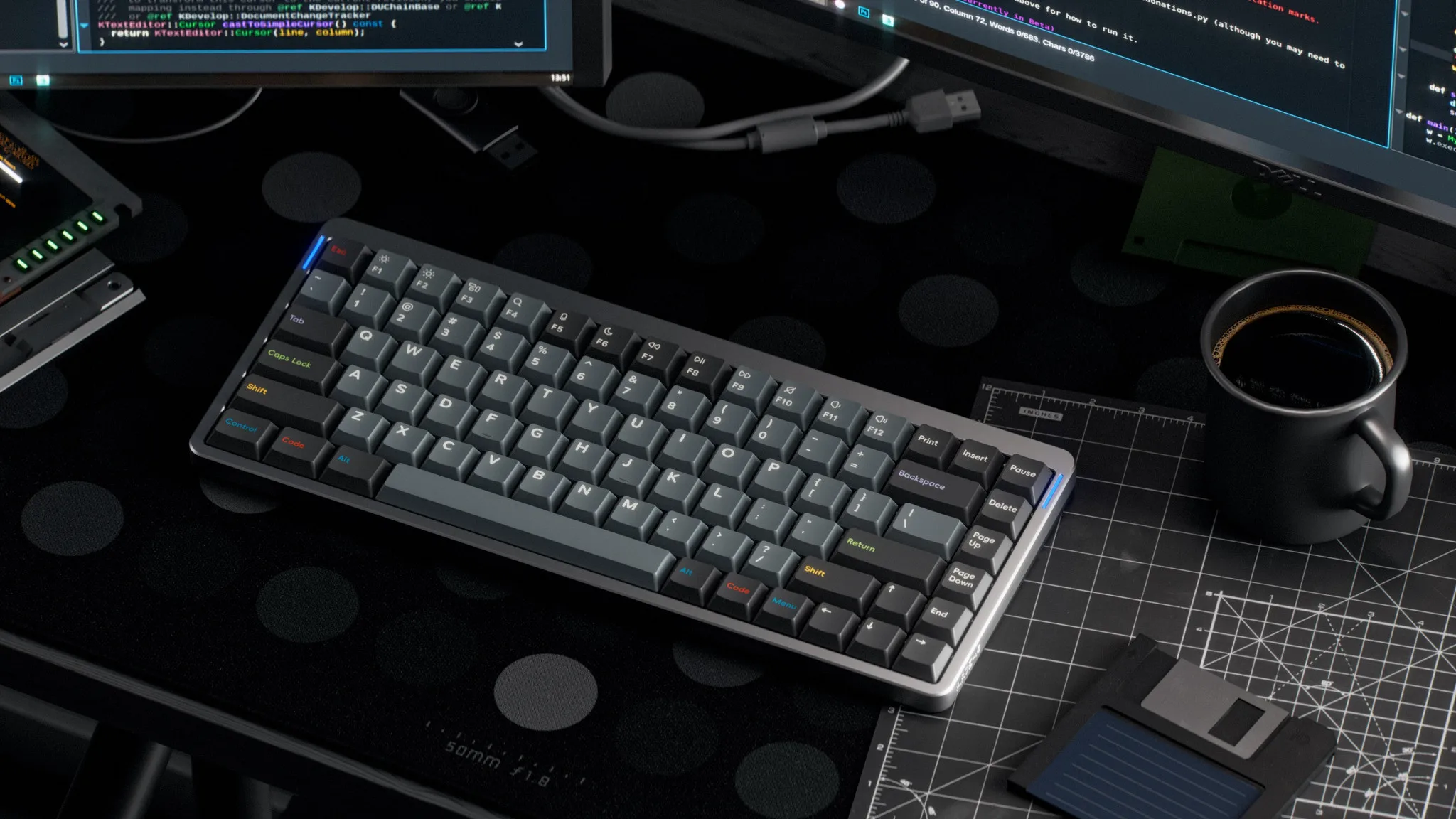 NuPhy ®   x Oblotzky Oblivion Berry Profile Dye-sub PBT Keycaps