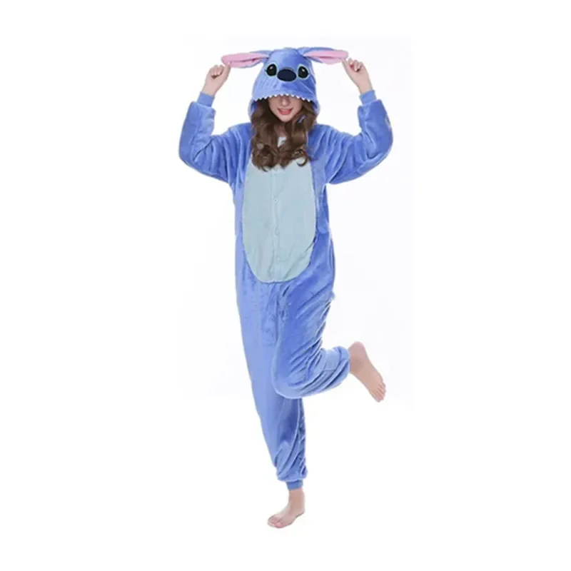Stitch Pluto Iejoor Tijger Onesies Kigurumi Cosplay Kostuum Dier Knorretje Tigger Olaf Anime Pyjama Volwassenen Jumpsuits Homewear