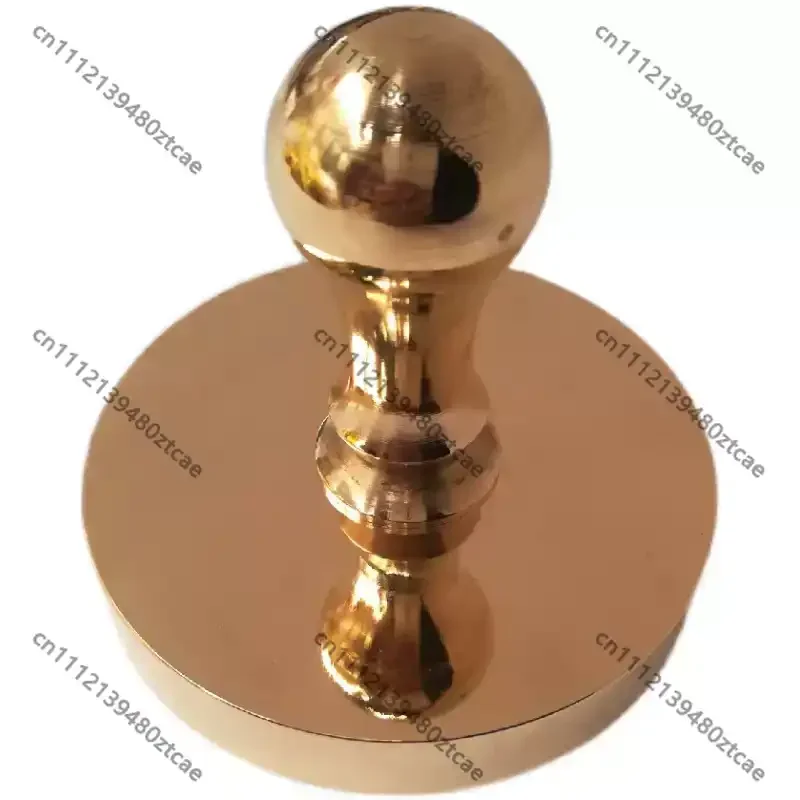 Round Copper Seal Blank 100mm Diameter Circular Stamp Material