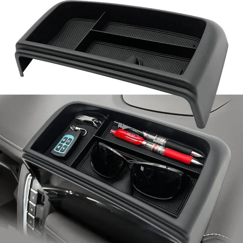 

Dash Storage Tray Insert Behind Screen Organizer Storage Accessories fits for 2021 2022 2023 2024 GMC Yukon Chevy Tahoe Suburban