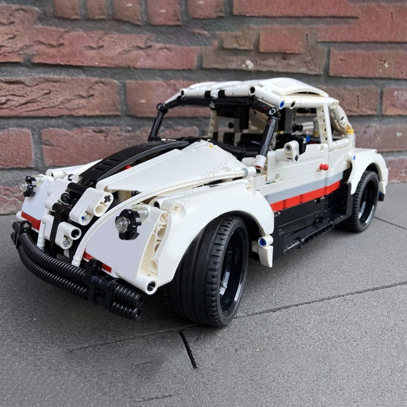 

1417 шт. MOC VWes Beetle Type 1 Строительные блоки для развития терпения и концентрации STEM Развивающая рождественская игрушка в подарок