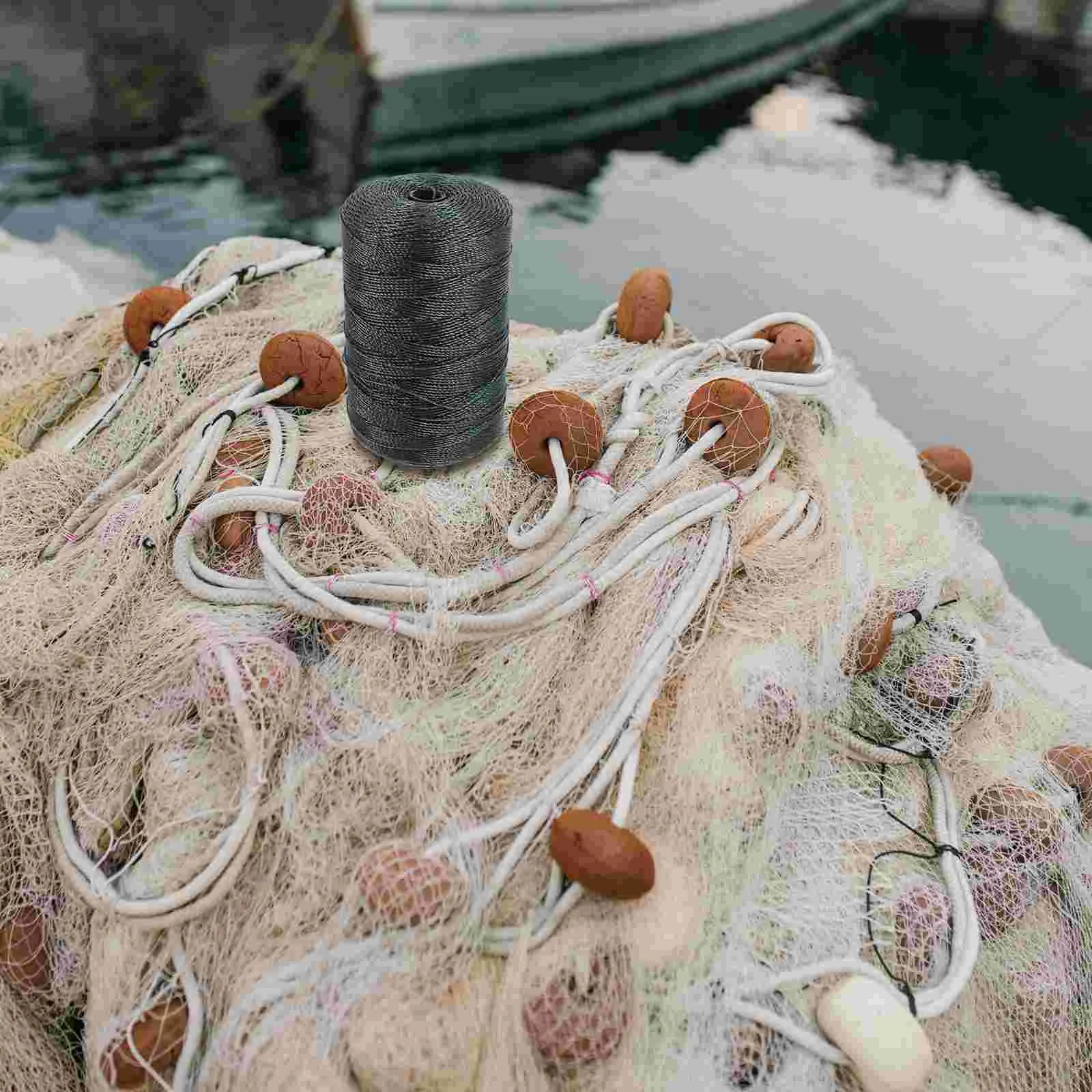 Fishing Net Repair Line Elastic Rope Twine Nylon Re[air Supplies Multipurpose Braided Strap Travel