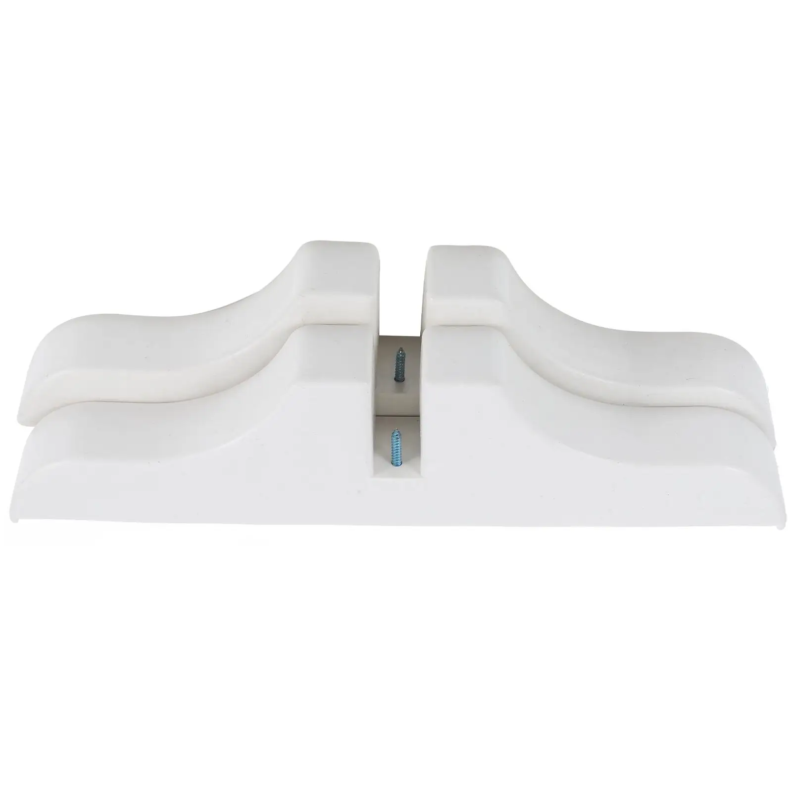 

2 Pcs Screen Partition Foot Thickened Divider Stand White Folding Base Straight Home Accessory Room Supply Wear Resistant Feet