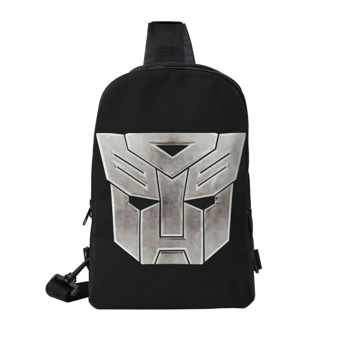 

Autobot Symbol Transformers - Light Grey Bath Mat Chest Bag Men Sling Crossbody Backpack Chest Bag Hiking Daypack Shoulder Bag