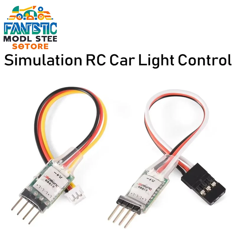 

Dumborc Rc Light Controller Led Switch Panel System Turn On/Off 3ch For Rc Car Vehicle Rc Mini Car Fixed Wing Aircraft Parts