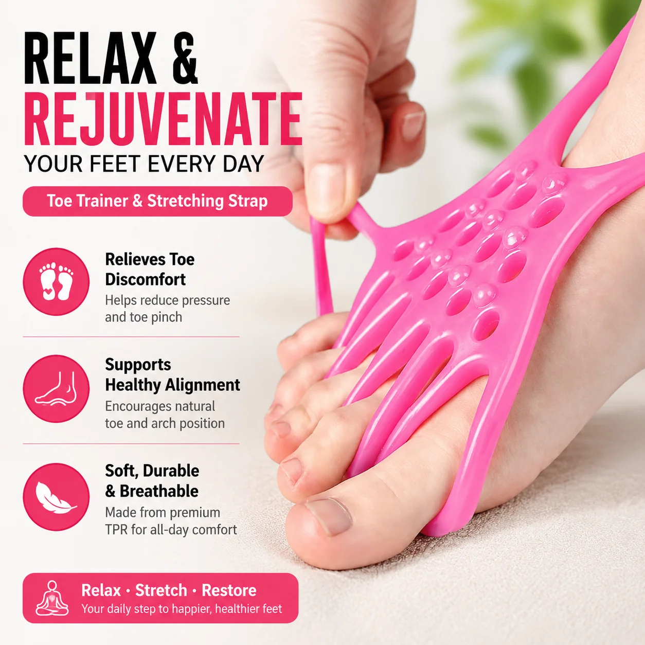 tiras-de-massagem-e-alongamento-para-pes-com-suporte-de-arco-e-Orteses-para-joanete-duraveis-em-tpr-respiravel-para-relaxamento-dos-pes