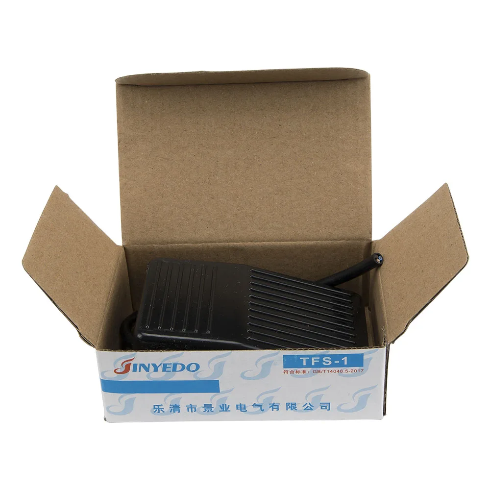 TFS-1 custodia in plastica interruttore a pedale con cavo da 0,1 m