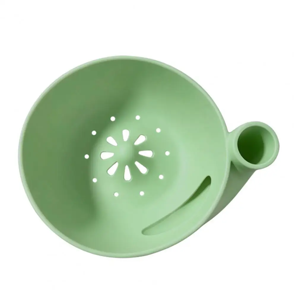 Vegetable Washing Container Self-spinning Berry Swirl Bowl with Built-in Drain Food-grade Silicone Vortex Fruit for Fruits