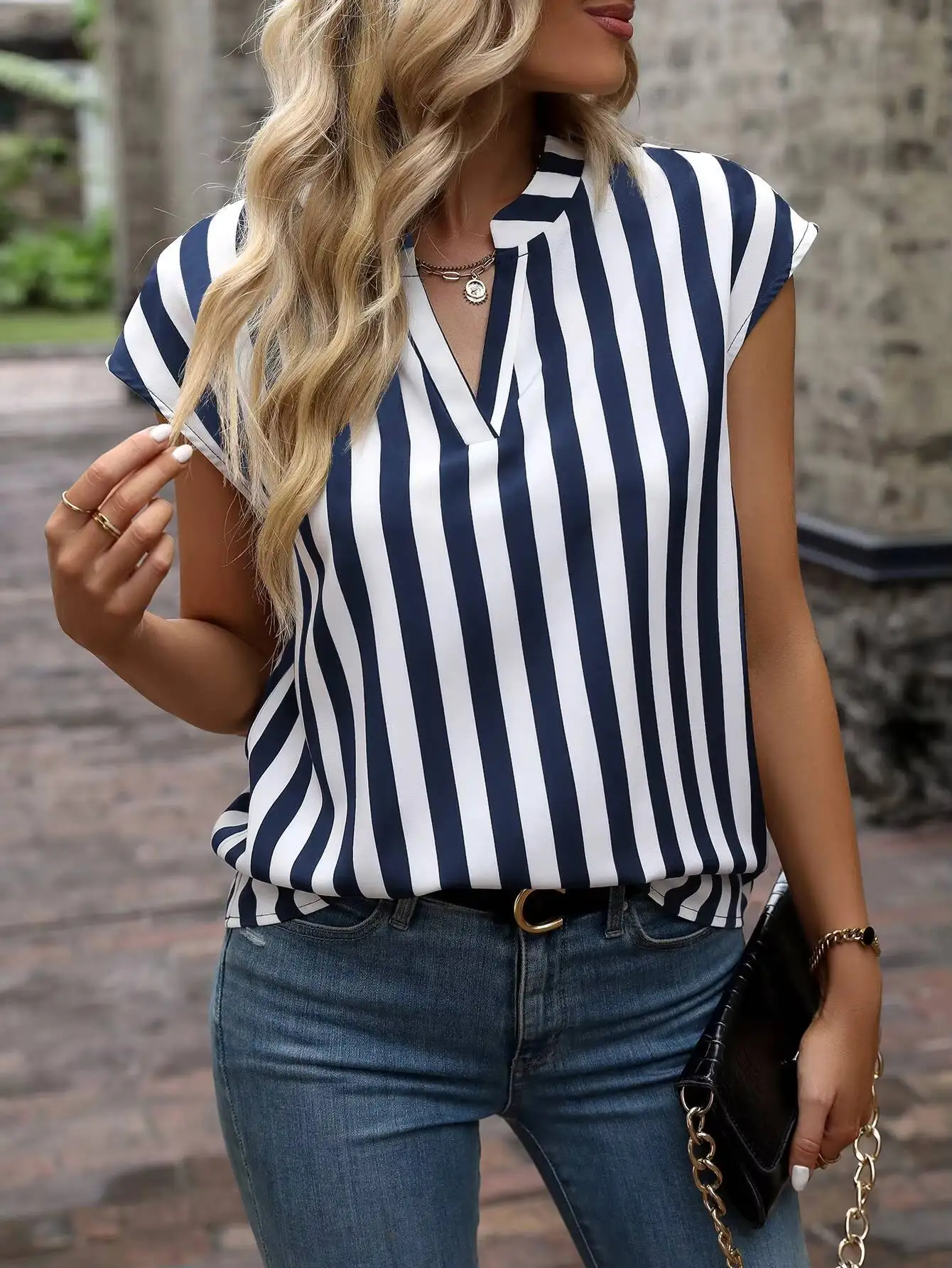 Thumbnail 3 - #58 Best Selling Womens Chiffon Blouse Tops