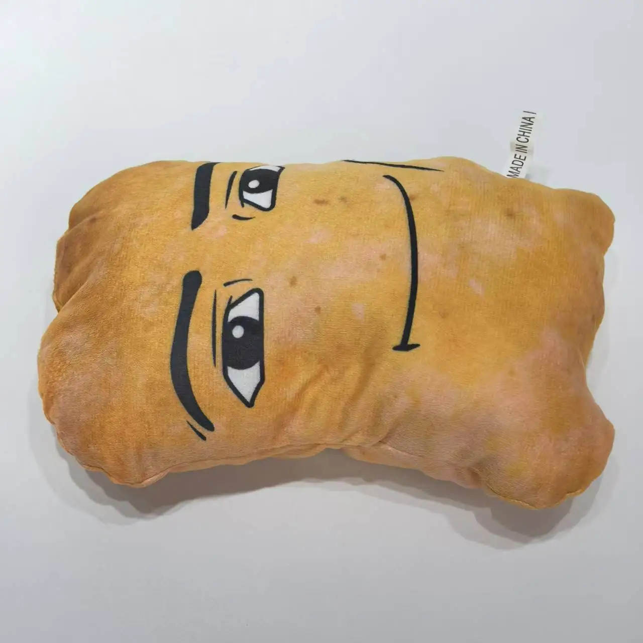 Gegagedigedagedago pepitas de pollo de piedra juguete de peluche parodia impresa Emoji pepitas de pollo muñecas estilizadas patas de pollo