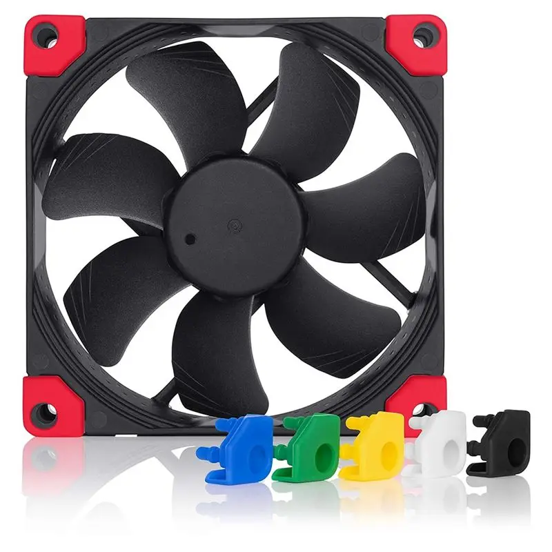 Efficient NF-A9 PWM Chromax.Black.Swap, Premium Quiet Fan, 4-Pin (92Mm, Black)