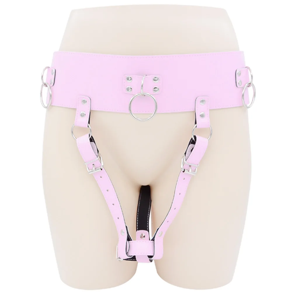 Strap On AV Vibrator Wearing Leather Pants Female Vibrating Dildo Strap Belt Women Sex Toy Accessories
