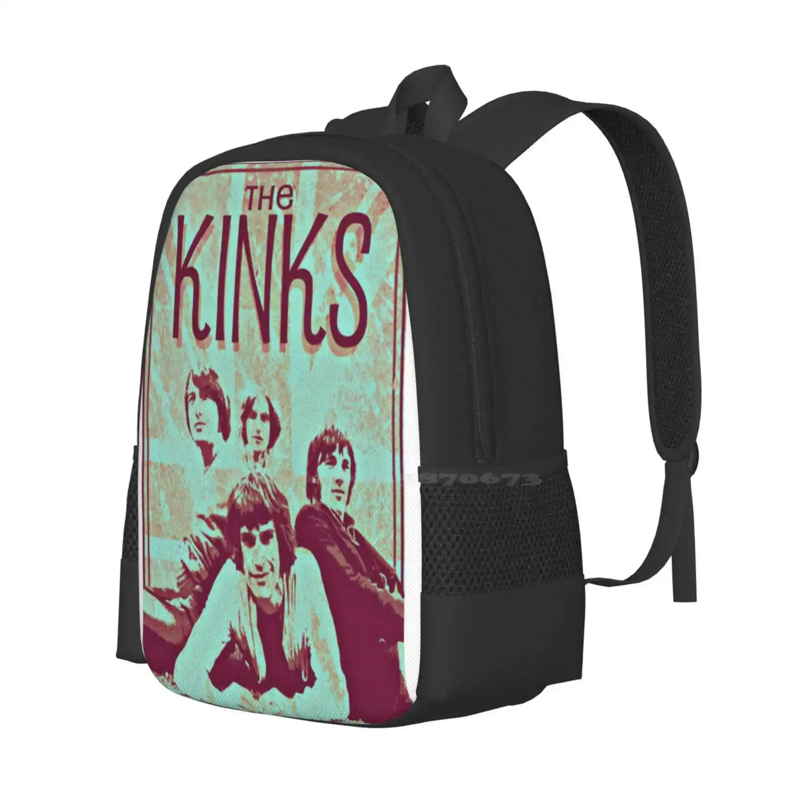 Thee Kinks Hot Sale Schoolbag Backpack Fashion Bags 1963 London 60S Vintage Garage Psych Classic Country Folk