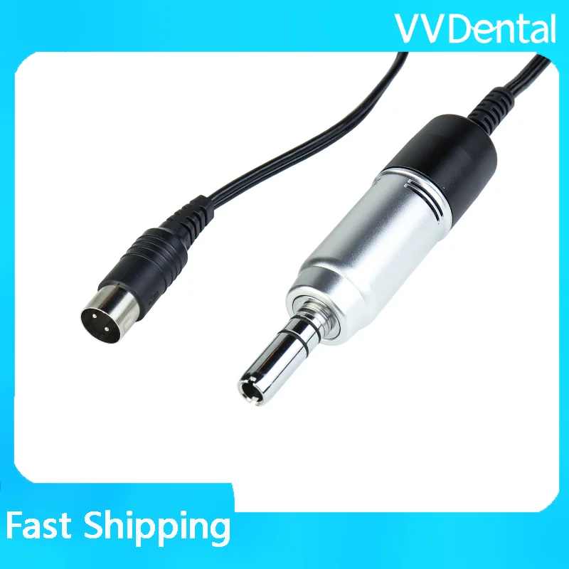 65W Electric Micromotor 35000RPM Micro Motor Handpiece 204 for Dental Lab Nail Jewelry Carving - 108E Grinding Machine
