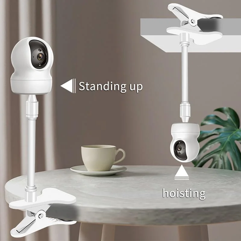 No Punching Portable Clip Mount Webcam Stand For TP-LINK Camera Monitor Holder Home Flexible Twist Mounting Kit