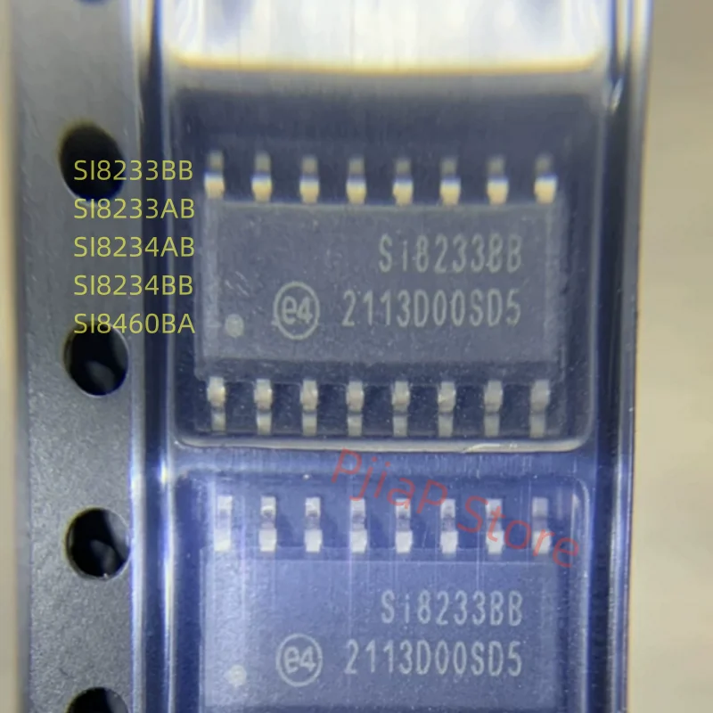 

10pcs New original SI8233BB-D-IS1R SI8234AB/BB SI8234BB-D-IS1R SI8460BA-B-IS1 SOP16