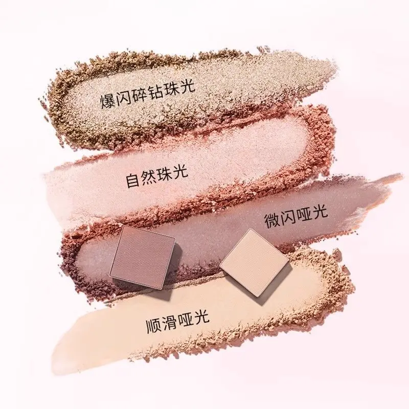 ZEESEA Colorful Radiant Ten-Color Eyeshadow Palette Affordable Student Earth Matte Pearlescent Beginner