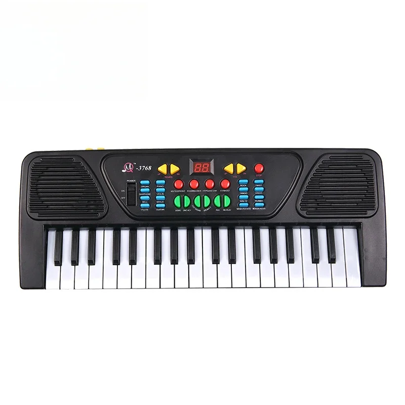 Simulation 37-key Single-channel Electronic Organ: The Perfect Educational Toy for Boys and Girls Multifunction Electronic Organ