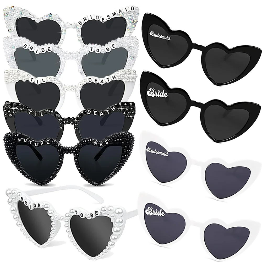 

Bride To Be Accessory Hen Party Bridesmaid Bride Heart-shaped Decoration Till Death Do Us Party Supplies Bridal Shower Wedding