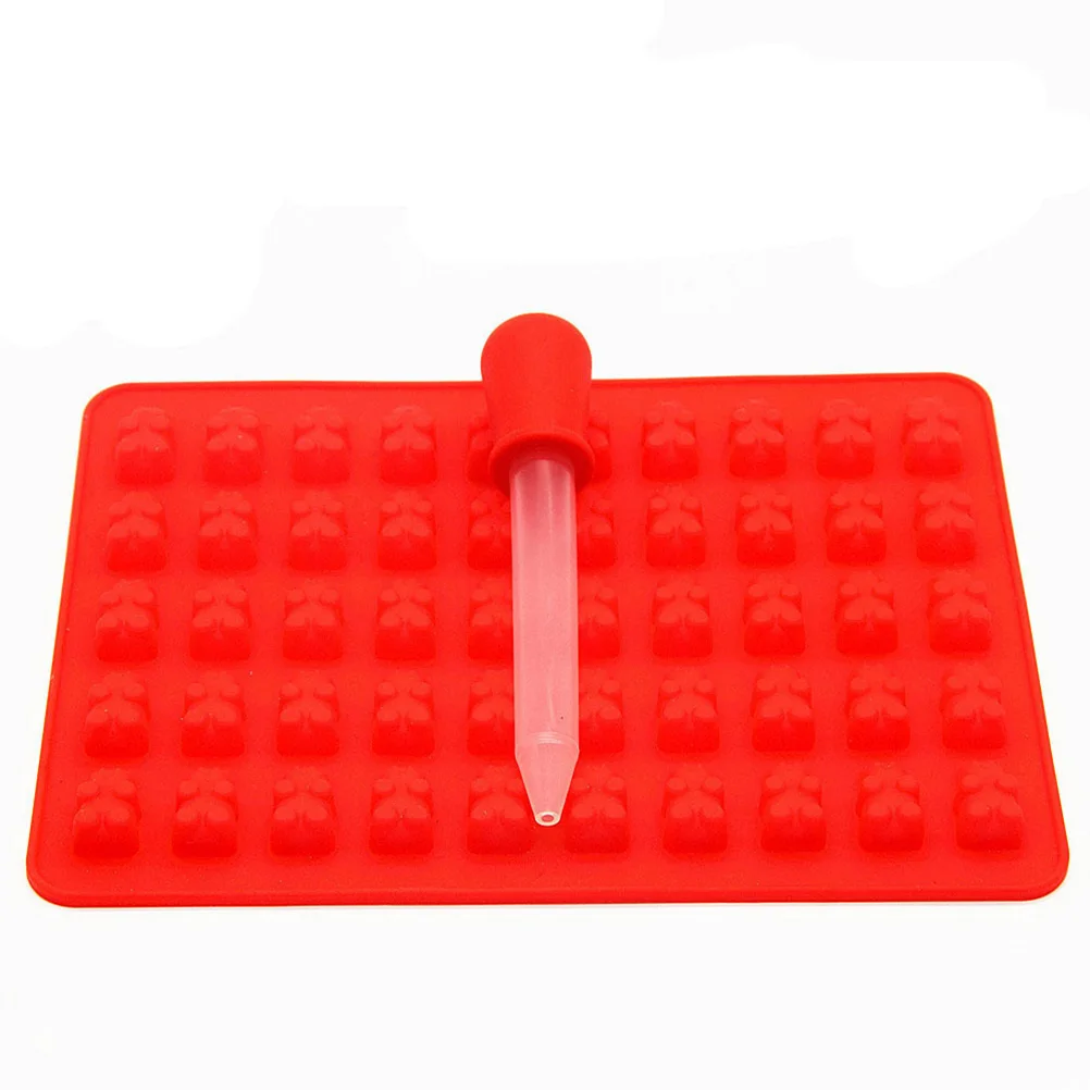 

Bear Silicone Molds Animal Shaped Baking Pans For Chocolate Candy Ice Diy Dessert Making Heat Resistant Non Stick