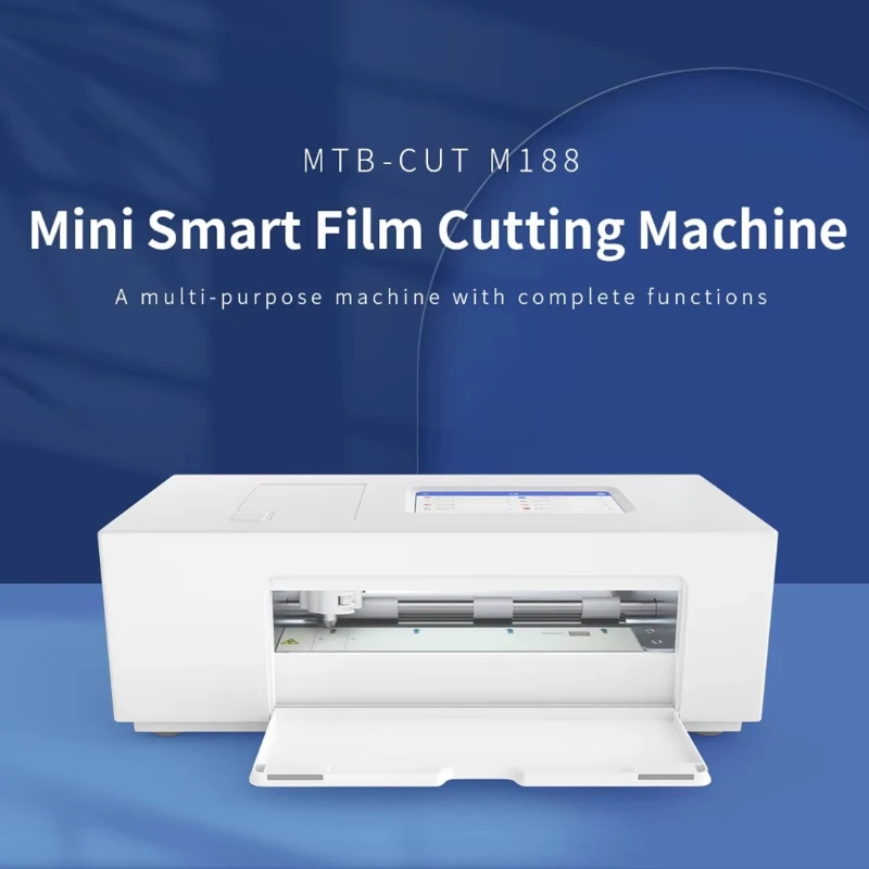M188 High-Precision Screen Protector Cutting Machine  Supports HD, Matte & UV Films Max Cutting Size 11 Inches