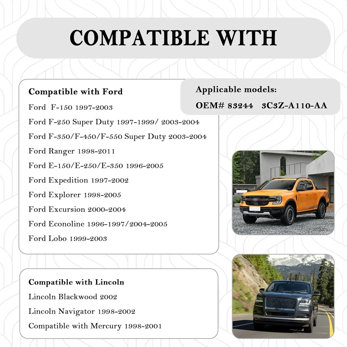トランスミッションシフトケーブル Compatible With Ford For Bronco