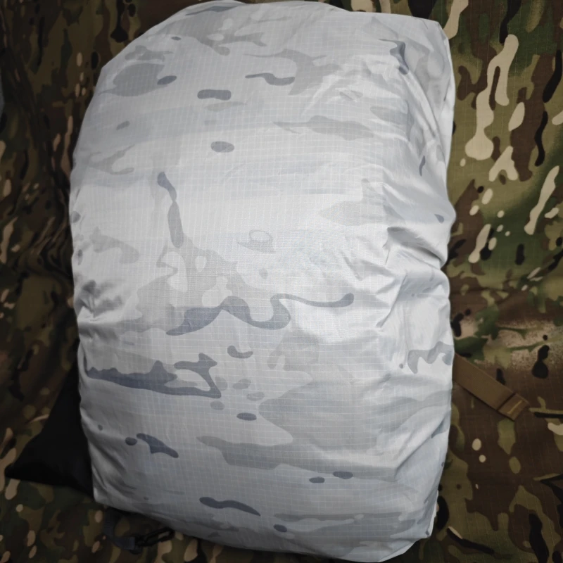 MCAP Traje de lluvia táctico chaqueta pantalón funda mochila - imagen 3