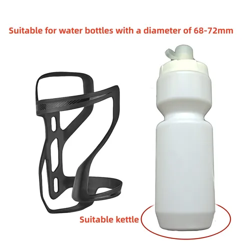 Imagen 2 del producto Soporte para botella de agua de bicicleta de fibra de carbono, jaula ZEE de carretera MTB II, soporte para botella de agua, pieza para botella de bicicleta, apertura izquierda/derecha