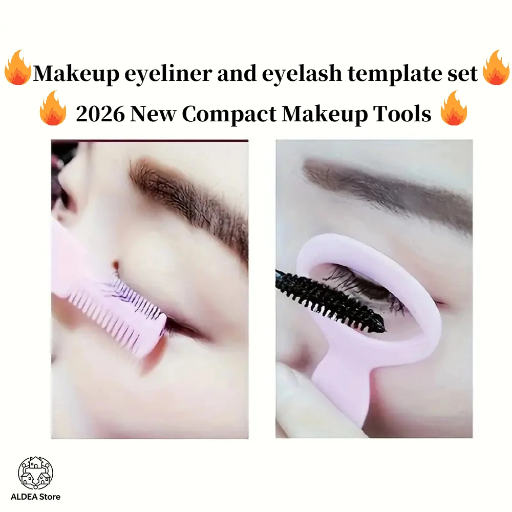 Eyeliner- und Wimpernschablonen-Set für Anfänger, einfache Make-up-Tools für Anfänger, Maquillajes Para Mujer Wimpern-Wimpern-Make-up